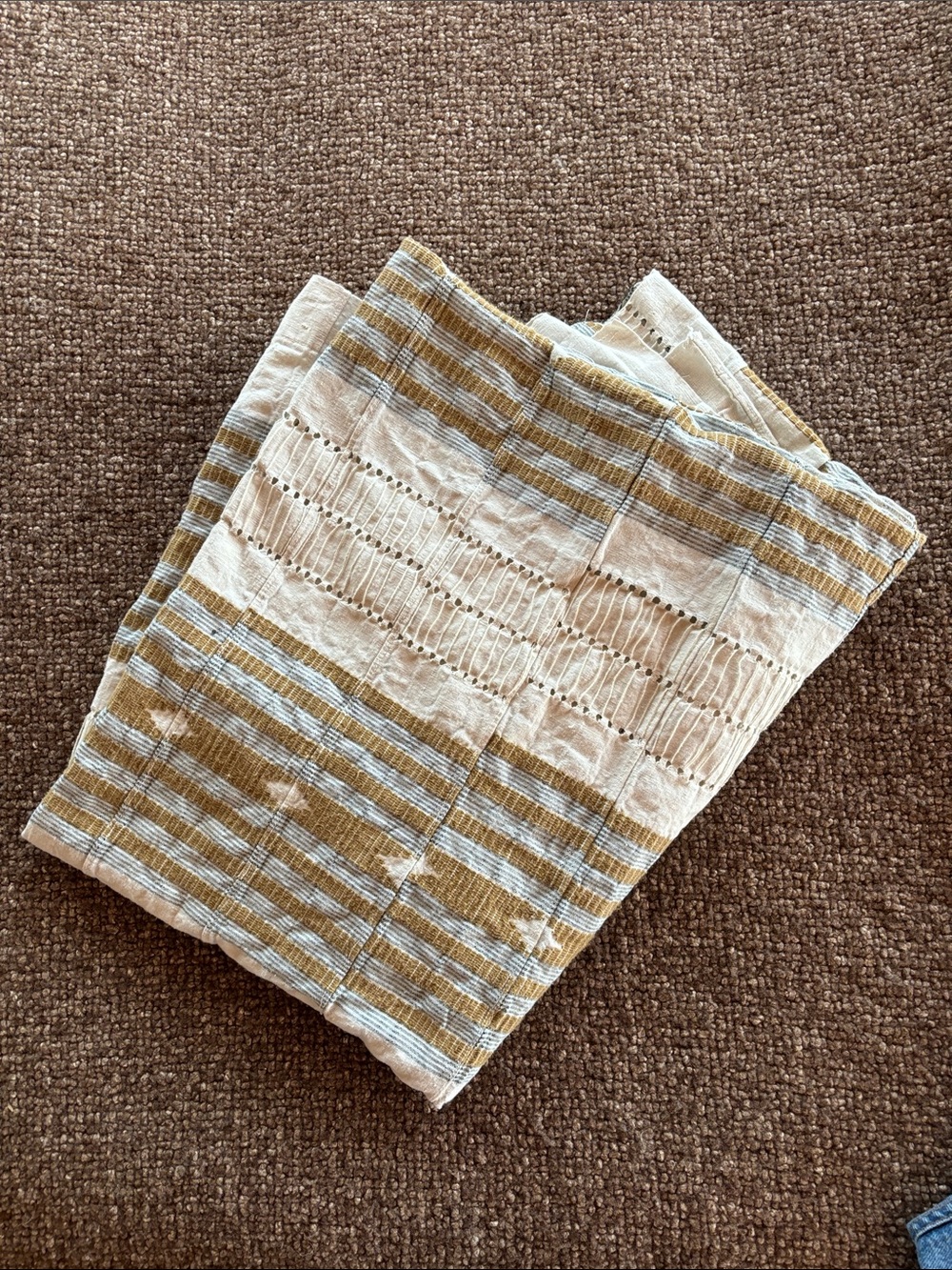 Vintage Handwoven Blanket